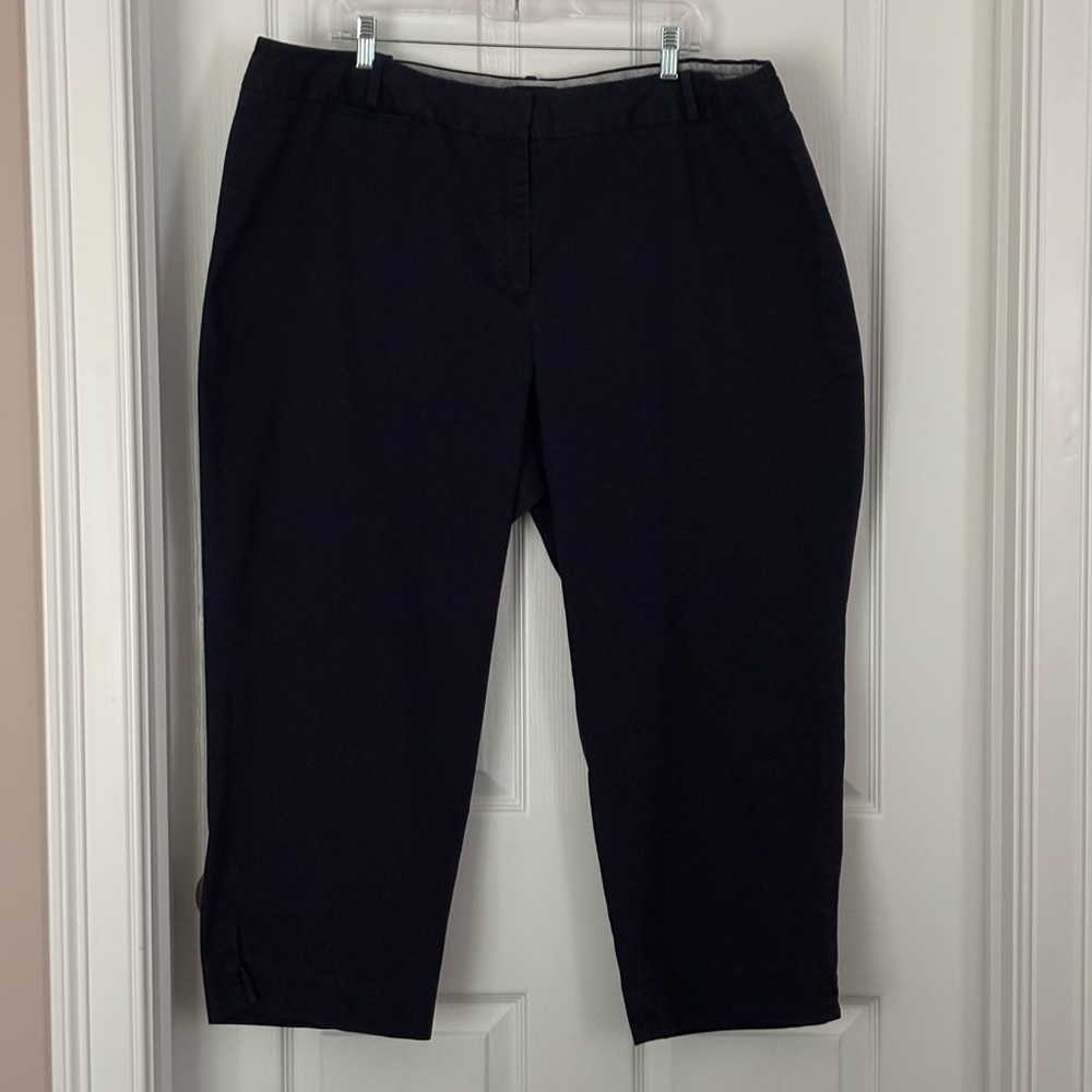 Navy blue Capri pants size 22W